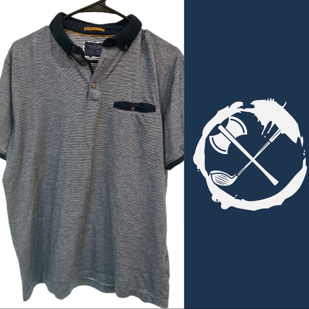 Mens Cactus Man Golf Polo L